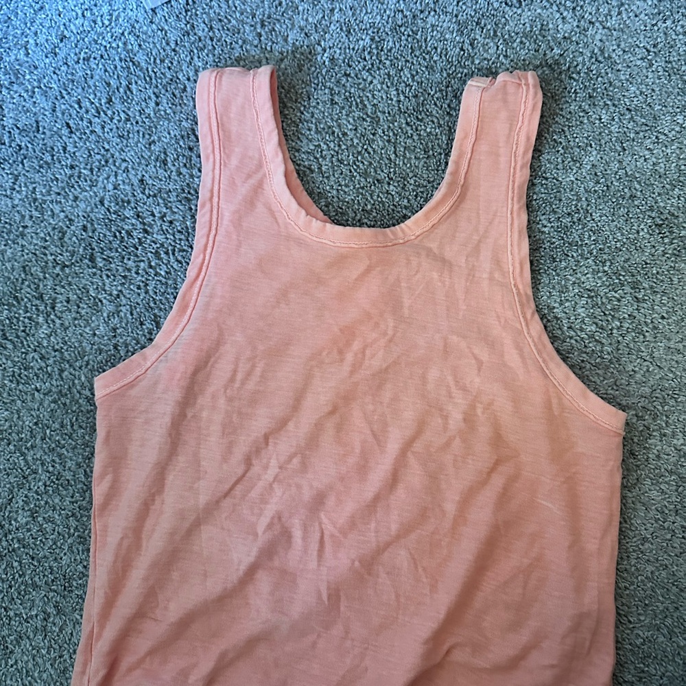 Free People Movement Peach Sleeveless Women's Top